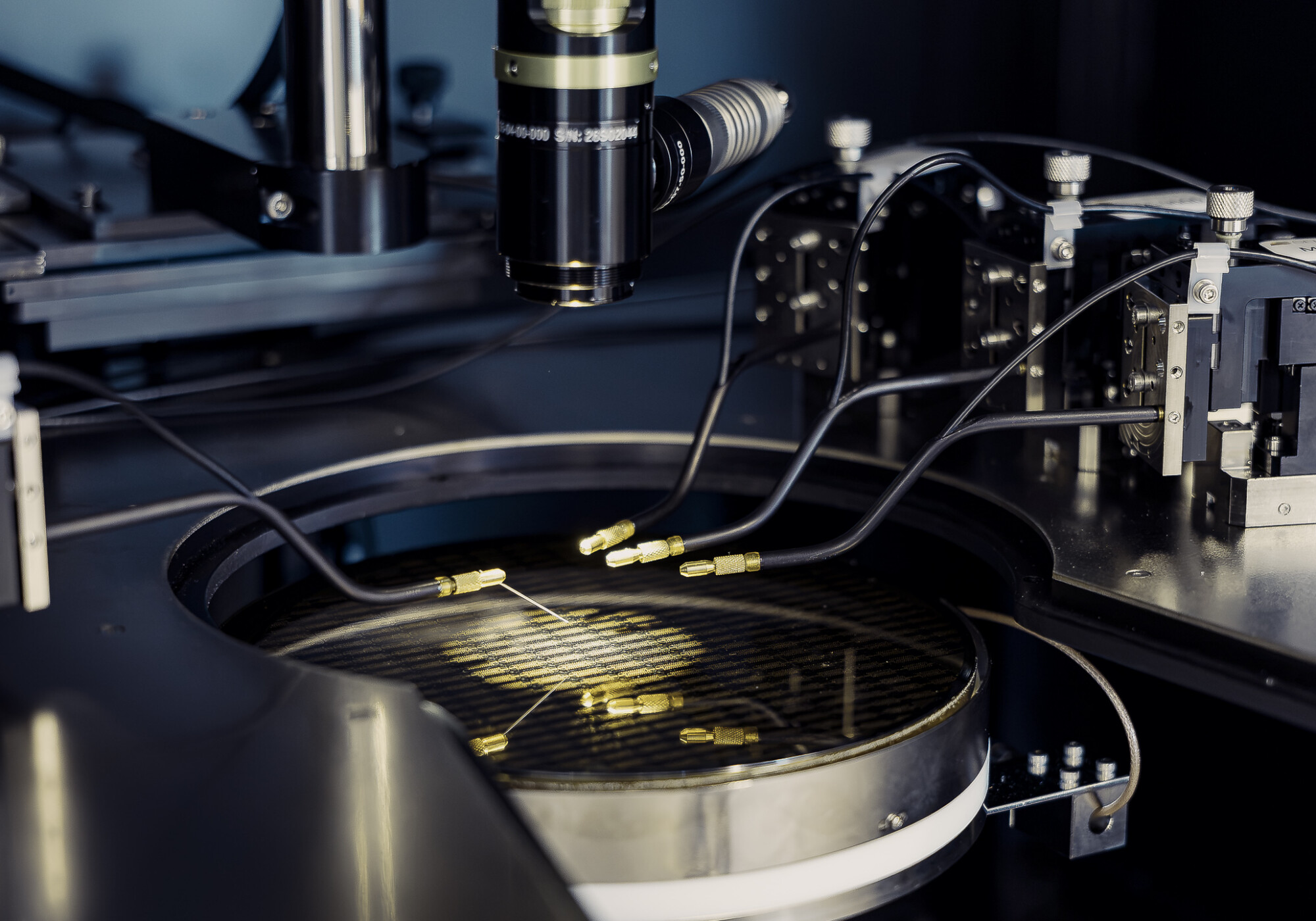 A semiconductor probe station
