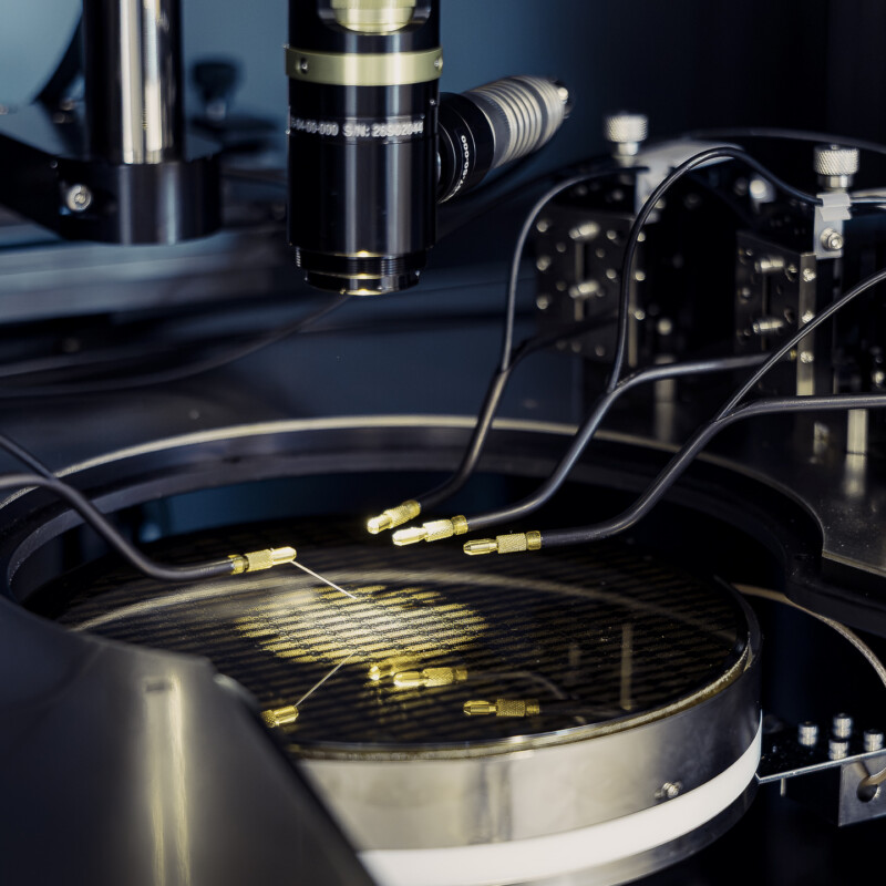 A semiconductor probe station